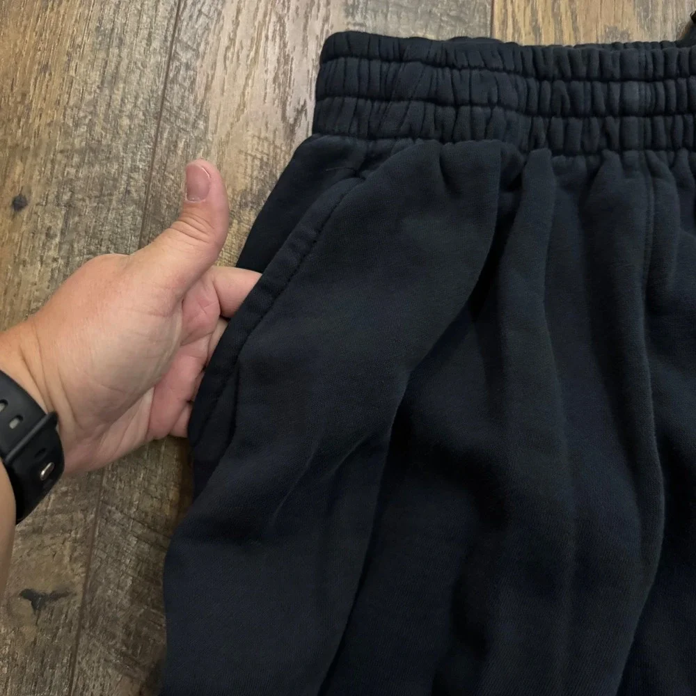 Nike Sportswear Fleece Sweatpants Black Youth Kids Medium Athleisure Streetwear